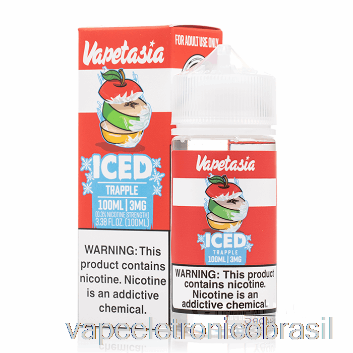 Vape Eletrônico Iced Trapple - Vapetasia - 100ml 6mg